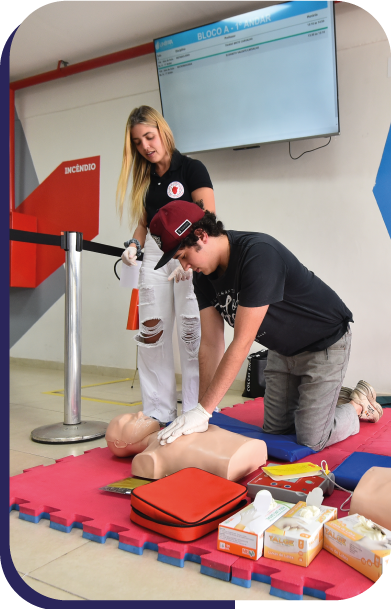 treino massagem cardiaca